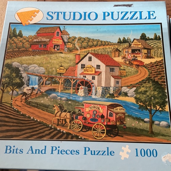 Bits And Pieces Puzzles - Set of Three 1000 Piece each from 2003 (Final Price) - Picture 4 of 6